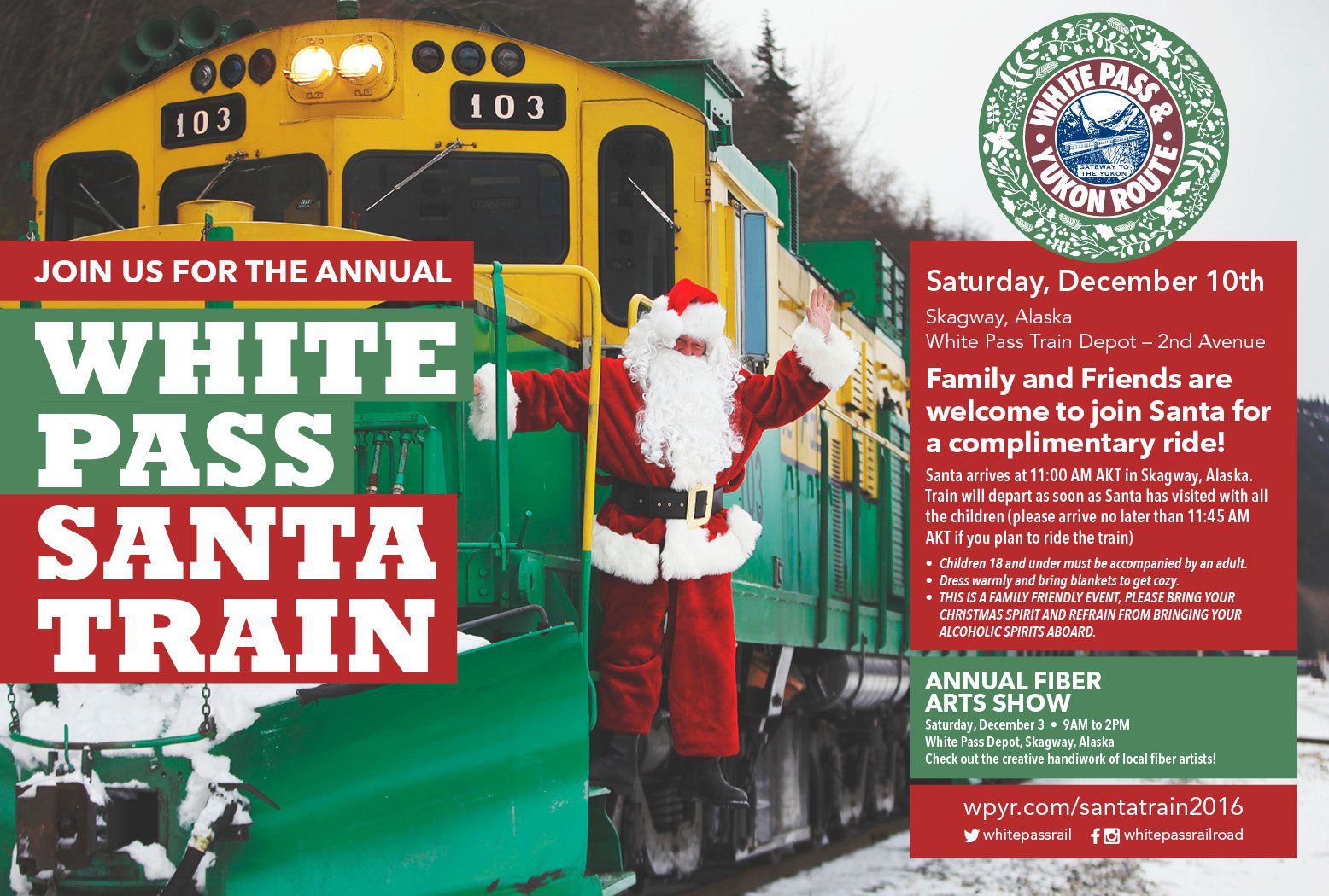 2016 WP&YR Santa Train