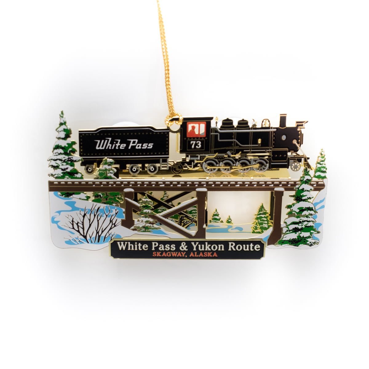 Steam Winter Ornament